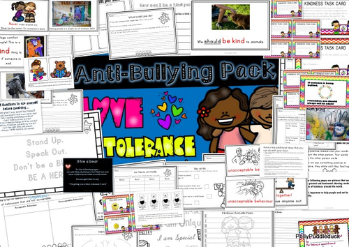 Anti-Bullying Pack (All Year Round Unit of Work - KS1/KS2)