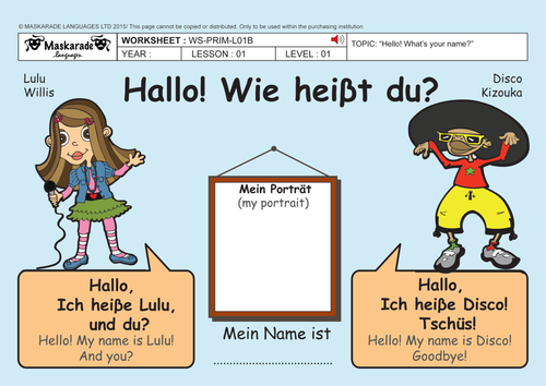 GERMAN-ABOUT-YOU-Y3-Y4: ALPHABET-GREETINGS-PHONICS