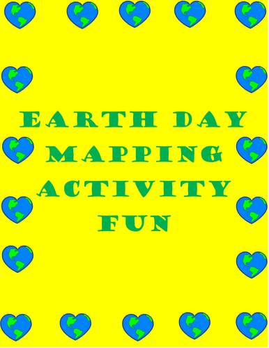 Earth Day Mapping Activity Fun