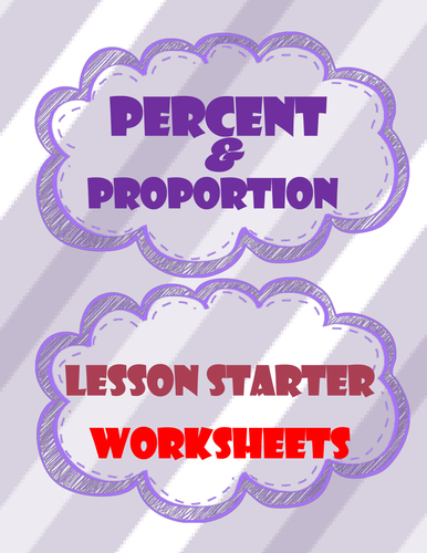 Percent and Proportion