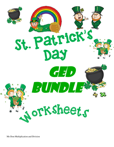 St. Patrick's Day GED Bundle