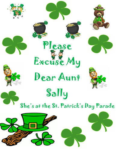 Order of Operations for St. Patrick's Day