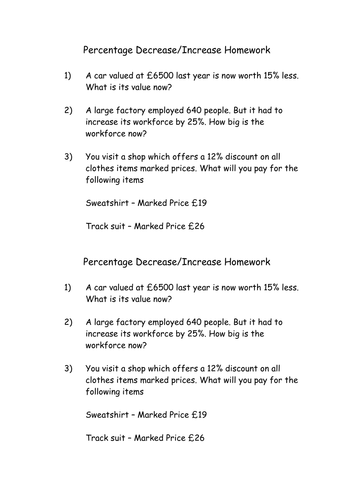 Percentage increase calculator picture