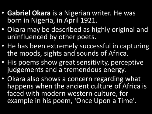 IGCSE Anthology Once upon a time