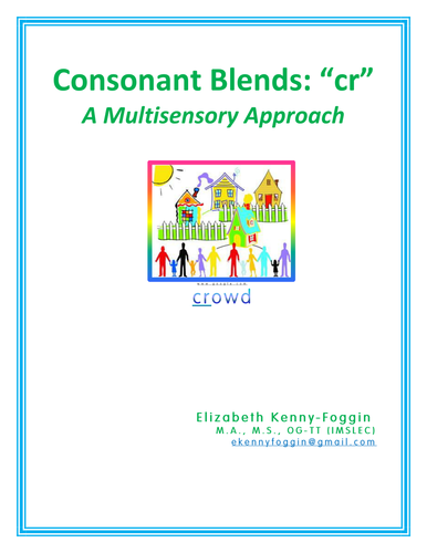 Know the Code: Consonant Blend "cr"