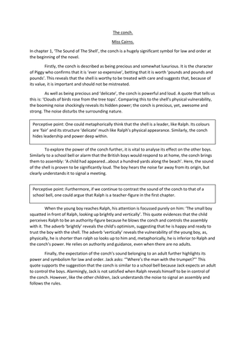 📖 Essays on Lord of The Flies - GradesFixer