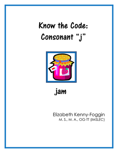 Know the Code: Consonant "j"