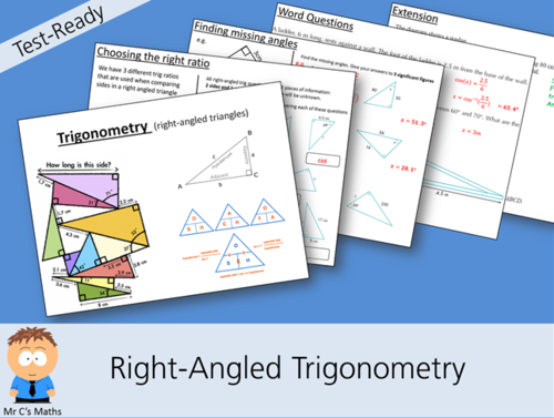 Test-Ready: Right-Angled Trigonometry