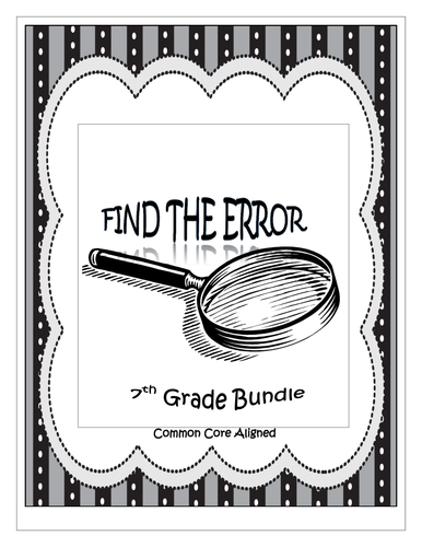 find-the-error-activities-for-the-year-7th-grade-common-core