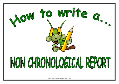 How to Write - Non Chronological Report Display and Poster Pack