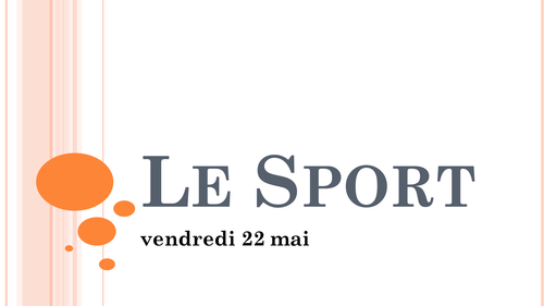 Le Sport Resource Pack KS3 or KS4 revision