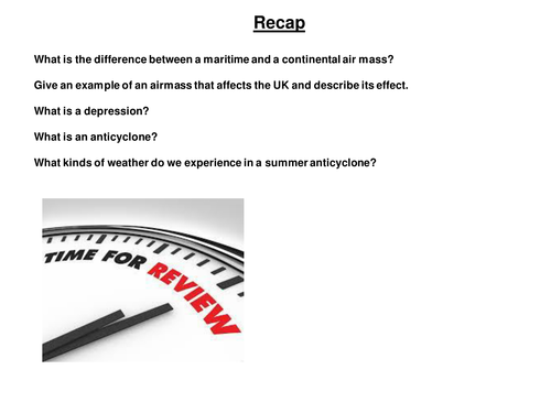 UK weather and climate factors causing variations 