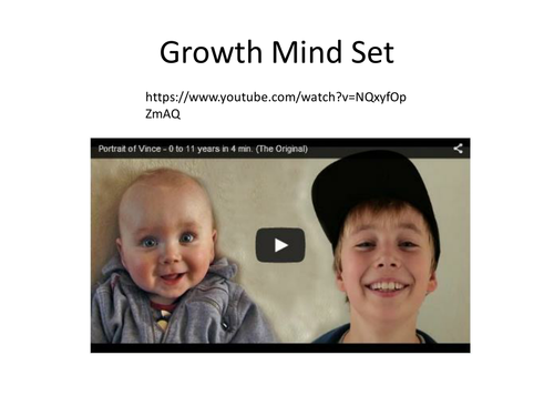 Growth Mind Set Assembly