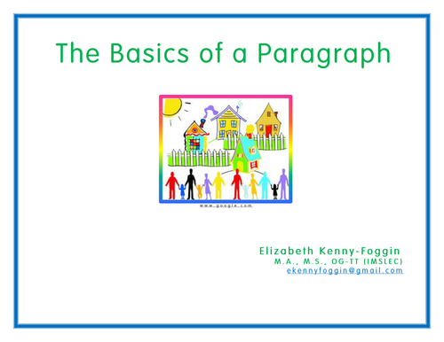 Know the Code: Writing a Paragraph 