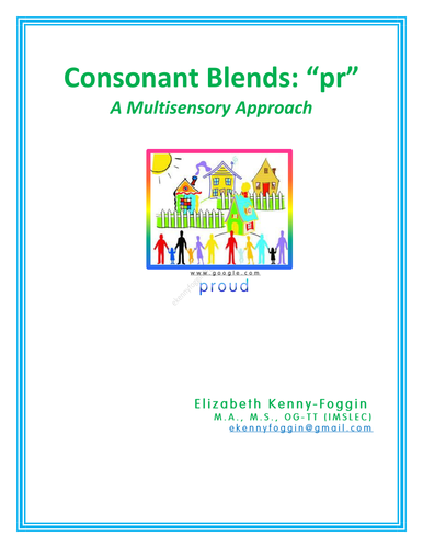 Know the Code: Consonant blend pr-