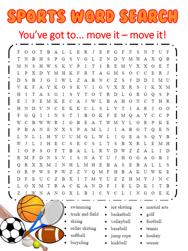 sports themed word search word work vocabulary by zingbadabling96