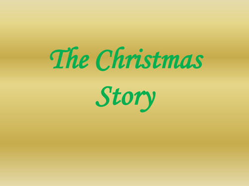 The Christmas Story | Teaching Resources