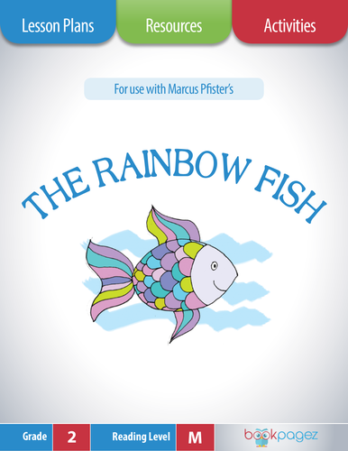 The Rainbow Fish Lesson Plans & Activities Package, Second Grade (CCSS)
