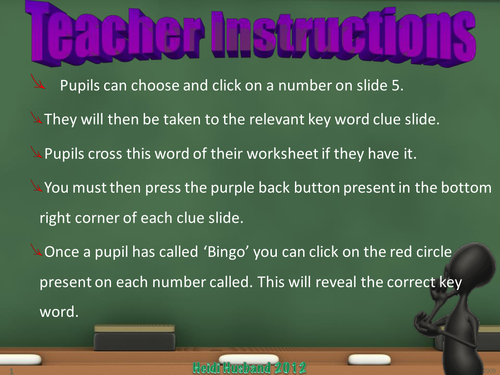 Bingo Teaching Resources