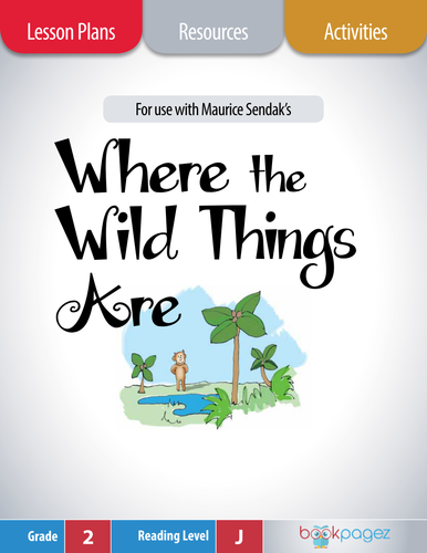 Where the Wild Things Are Lesson Plans & Activities Package, Second Grade (CCSS)