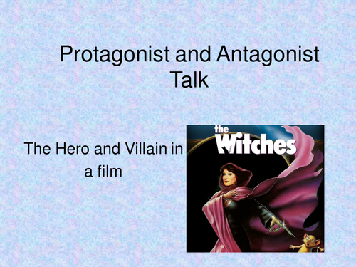 Antagonist and Protagonist solo talk