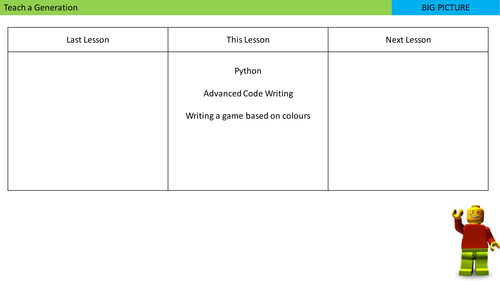 Python Basics and Advanced Level - Creating a python colour game