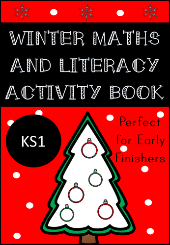 Winter Maths and Literacy Activity Book (KS1)