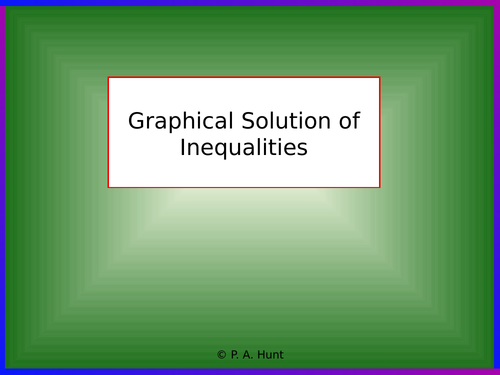 Graphical Solutions of Inequalities (A-Level Further Maths)