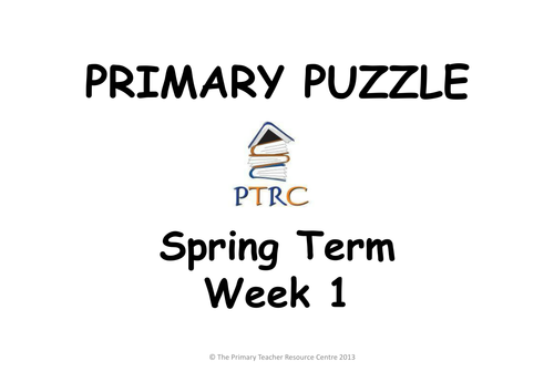 Primary Puzzles - Pack 2