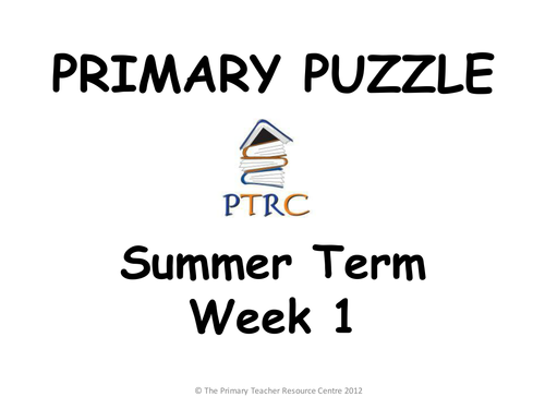 Primary Puzzles - Pack 3
