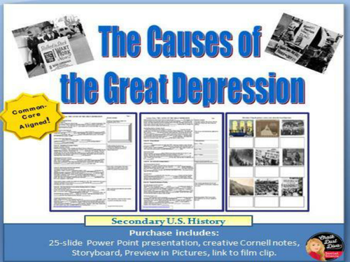 Causes Of The Great Depression Educational Resources - vrogue.co