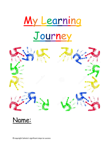 learning journey template eyfs