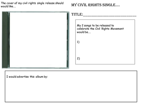 Civil Rights Movement resources | Teaching Resources