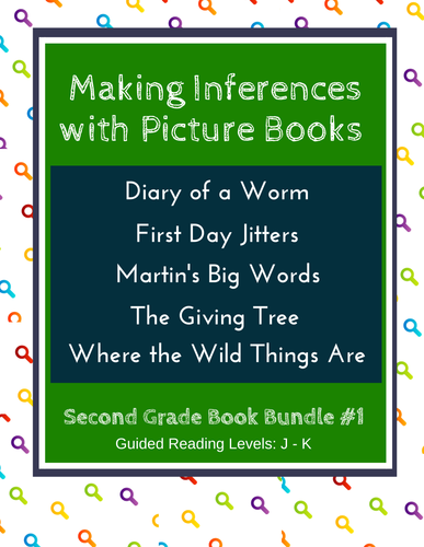Making Inferences with Picture Books (Second Grade Book Bundle #1) CCSS
