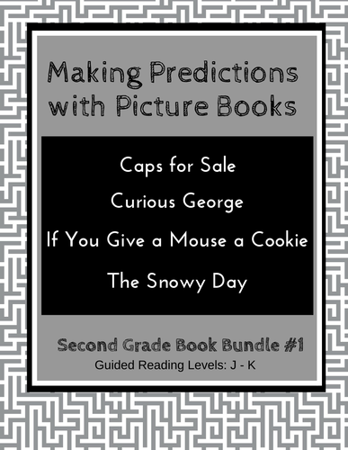 Making Predictions with Picture Books (Second Grade Book Bundle #1) CCSS