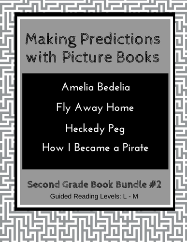 Making Predictions with Picture Books (Second Grade Book Bundle #2) CCSS