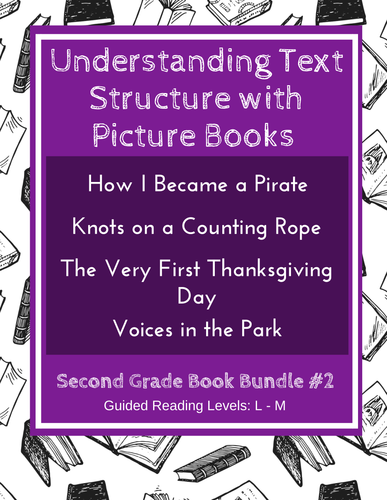 Understanding Text Structure with Picture Books (Second Grade Book Bundle #2) CCSS