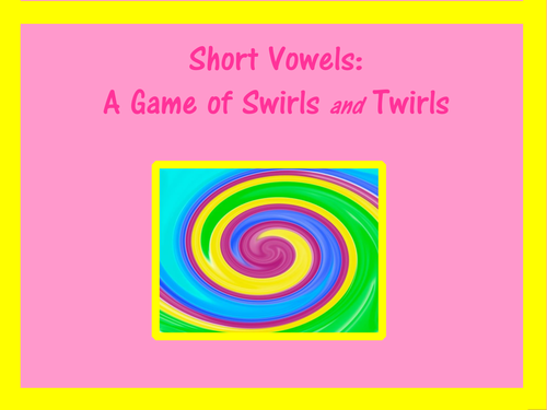 Know the Code: Short Vowel Game