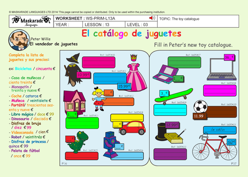 SPANISH-ALL ABOUT-CHRISTMAS FOR Y5-Y6: Christmas decoration/ Quiz/ Poster/ Cut-out-masks