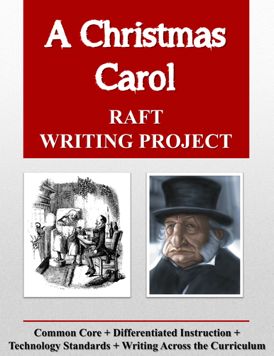 A Christmas Carol RAFT Writing Project + Rubric