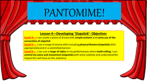 Pantomime Lesson 4