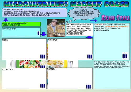 Micronutrients AQA AS PE