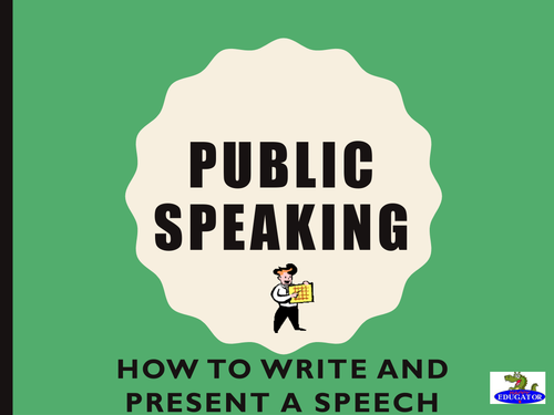 Public Speaking PowerPoint