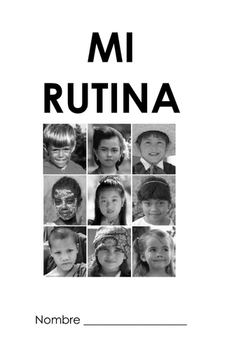 Mi rutina - Booklet