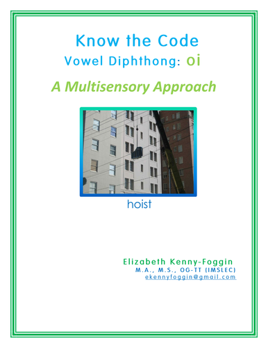 Know the Code: Vowel Diphthong - oi