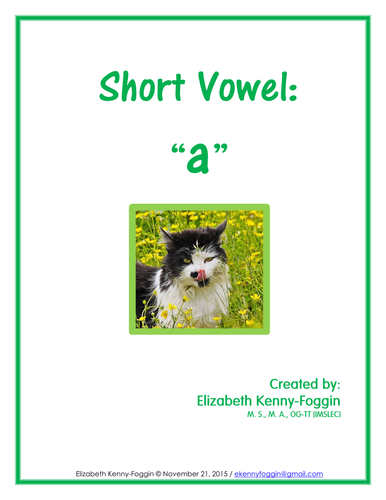 Know the Code: Short Vowel "a"