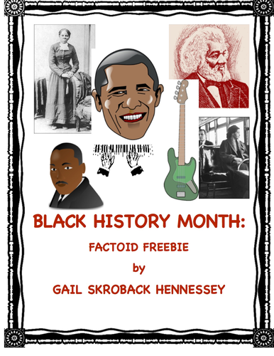 Black History Month Factoids(Interactive Notebook Activity)
