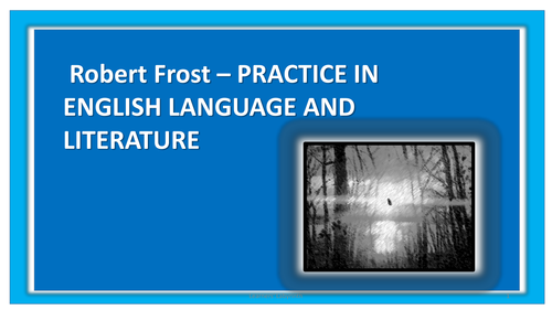 Range finding robert frost essay