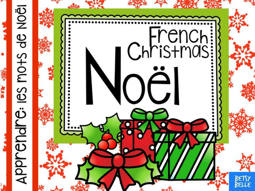 French Christmas Presentation and Games