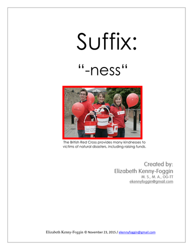 Know the Code: Suffix -ness